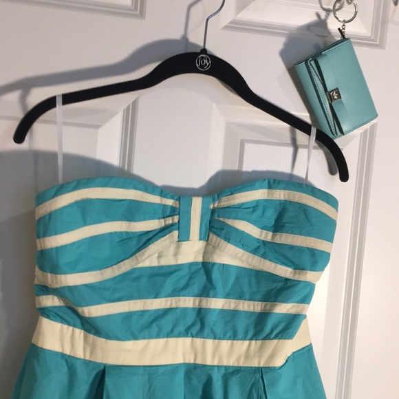 Teal Swing Minuet Summer Spring Dress - Picture 3 of 8